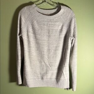 Lou & Grey Cream Crewneck Sweater
